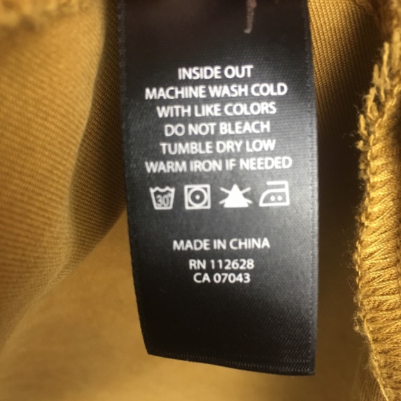 Max Jeans Drape Front Jacket M Mustard - Picture 8 of 8